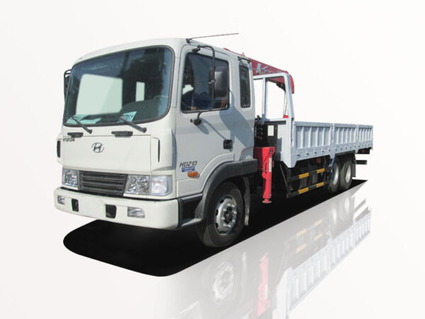 Hyundai HD210 11 Tấn Gắn Cẩu Unic 4 Tấn 6 Khúc