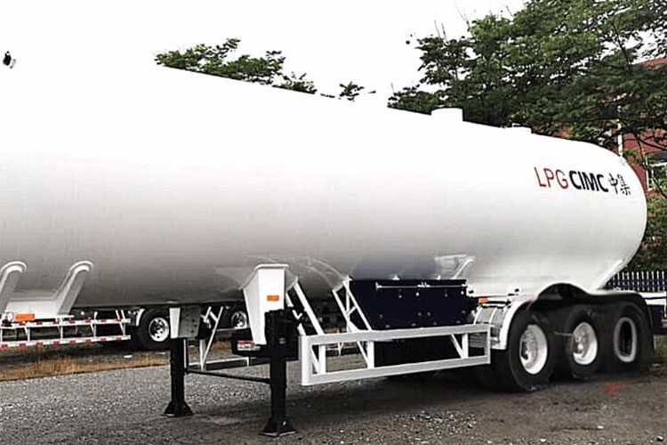 Mooc Xe Bồn Chở Gas LPG 52 Khối CIMC