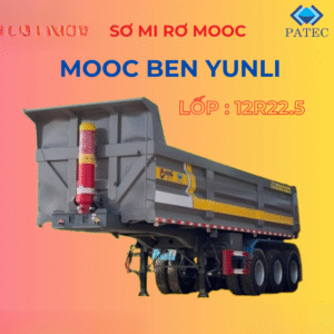 Sơ Mi Rơ Mooc Ben Yunli Lốp 12R22.5
