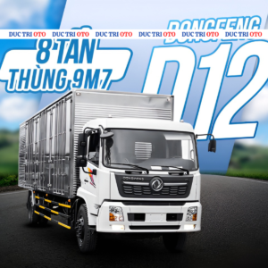 Xe tải nặng Dongfeng 8 tấn D12 thùng 9m7