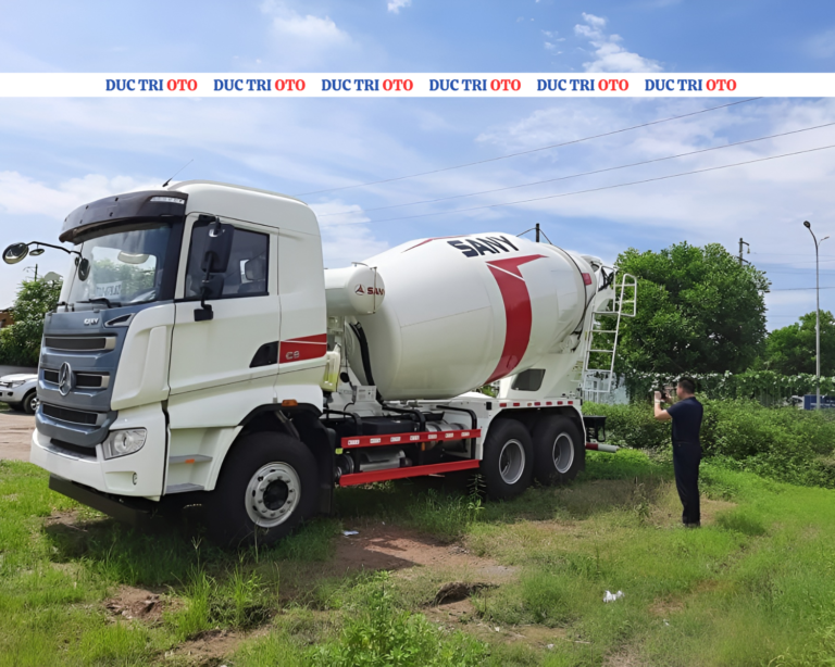 Xe trộn bê tông