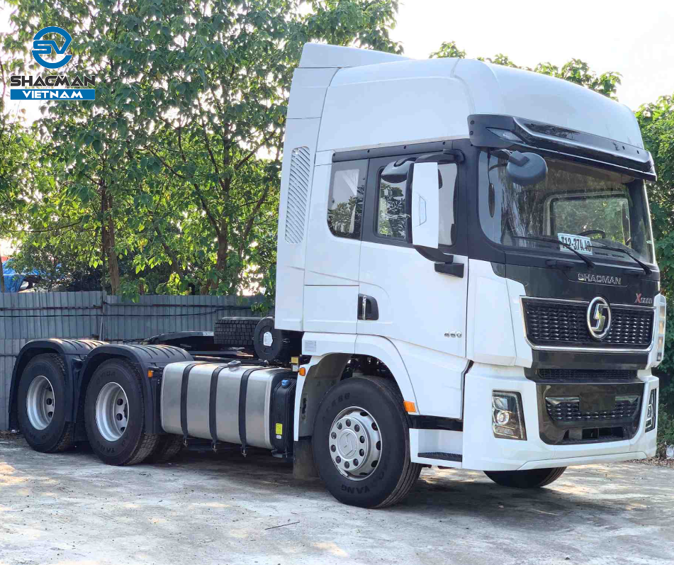 XE ĐẦU KÉO SHACMAN X5000 6X4 WEICHAI 460HP CẦU LÁP